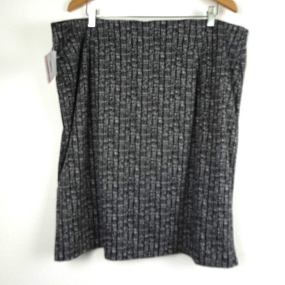 Kasper Pencil Skirt Women's Plus Size 3X Black White Stripe Professional Career - Picture 4 of 9